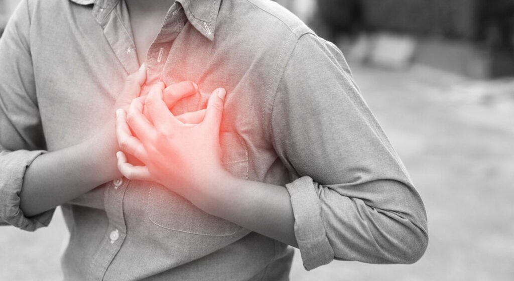 If someone has a heart attack, they should be taken