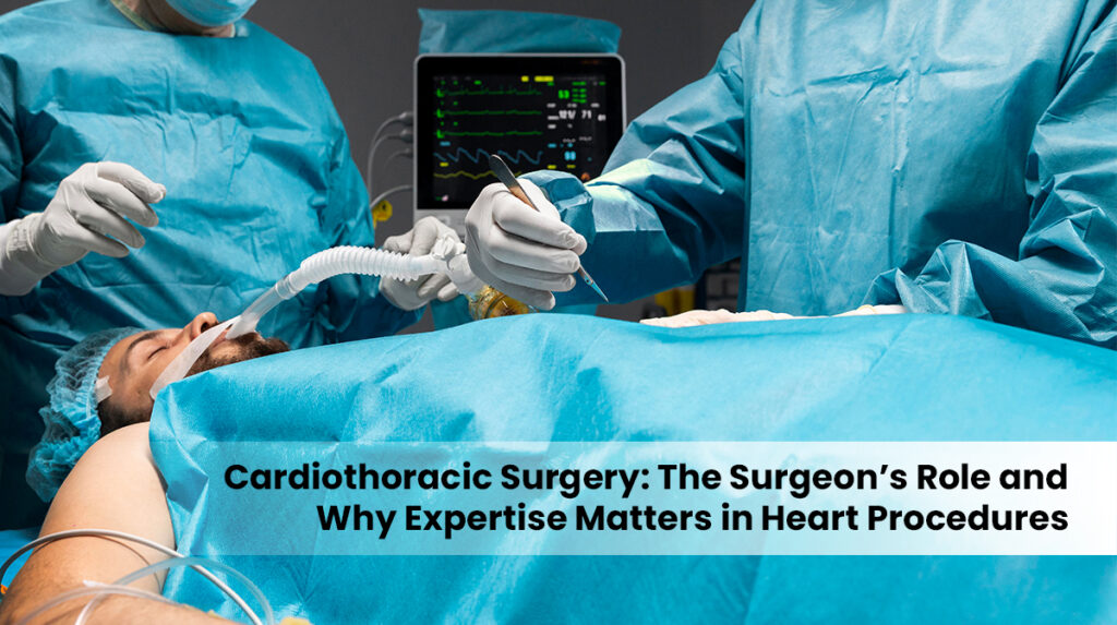 cardiothoracic and vascular surgeon